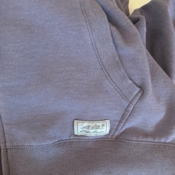 Eddie Bauer Cozy Camp Fleece Zip Hoodie EUC Womens size Medium - Picture 4 of 5